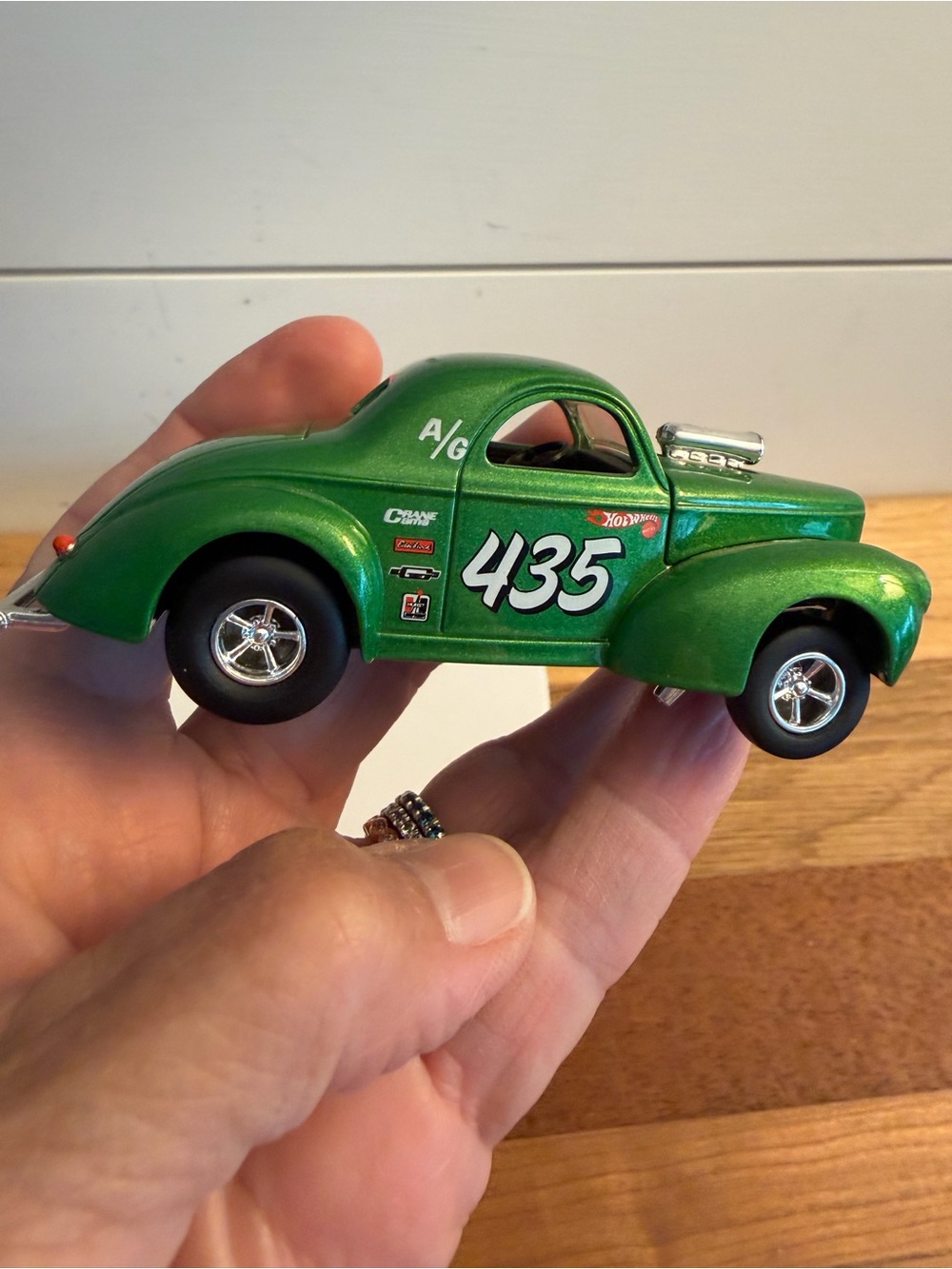 Mattel Hot Wheels Custom Classics Altered Egos 1941 Willy’s Gasser 1:50 scale